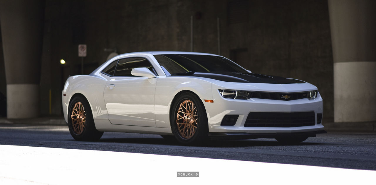 2015 Chevrolet Camaro American Racing VF502 Bronze Wheel Pros